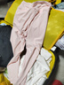 貝瑞加（Babyprints）女童打底褲兒童褲子女寶寶彈力長(zhǎng)褲女孩春秋底褲木耳邊 粉110 曬單實(shí)拍圖