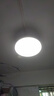 美的（Midea）風(fēng)扇燈餐廳吊扇燈led臥室燈隱形扇葉遙控三防燈具熟睡風(fēng)包安裝 曬單實(shí)拍圖
