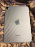可樂(lè )豬適用iPad Mini7 8.3英寸后膜 蘋(píng)果mini6碳纖維背膜貼紙透明磨砂防指紋抗手汗散熱透氣后蓋保護貼膜 （8.3英寸）mini7/6【碳纖維后膜】3片裝 曬單實(shí)拍圖