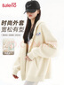 班尼路（Baleno）連帽開(kāi)衫衛衣女秋冬季2025新款潮牌星星長(cháng)袖上衣寬松百搭外套女裝 曬單實(shí)拍圖