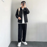 吉普（JEEP）外套男春秋季寬松工裝夾克男士翻領(lǐng)潮流休閑衣服男裝  黑色  XL  曬單實(shí)拍圖