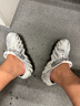 卡駱馳（crocs）波波大理石紋Clog男女沙灘鞋CR208454-1NL 灰色 42.5（42.5-43） 曬單實(shí)拍圖