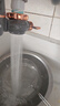 美的（Midea）凈水器水龍頭過(guò)濾器家用自來(lái)水濾水器直飲前置過(guò)濾器廚房衛生間通用除水垢除余氯雙出水可清洗濾芯 一機三芯【兩年免換濾芯】 曬單實(shí)拍圖