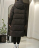 坦博爾冬季新款高充絨量連帽羽絨服女中長款加厚保暖冬外套TBF530780D 松木棕 S (160) 曬單實(shí)拍圖