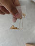 中國黃金（CHINA GOLD）黃金項(xiàng)鏈女999足金蝴蝶結(jié)流蘇純金項(xiàng)鏈七夕情人節(jié)禮物送女友老婆 【京速達(dá)】項(xiàng)鏈約2.7g*甄選禮盒 曬單實(shí)拍圖