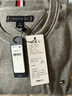 TOMMY HILFIGER【柔軟純棉】秋冬男裝純棉潮流多色商務(wù)休閑通勤內搭打底針織毛衣 【純色繡標毛衣】極簡(jiǎn)灰P7D L （推薦：150-165斤） 曬單實(shí)拍圖