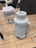 美的（Midea）電熱水杯水壺迷你便攜式燒水杯車(chē)載燒水壺1.2L大容量旅行出國可用 恒溫壺保溫保冷 MK-DB12X16-PRO 曬單實(shí)拍圖