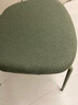 宜家（IKEA）VIHALS維哈斯軟墊椅餐椅學習椅辦公椅會議椅家用 綠色/灰綠色 曬單實拍圖
