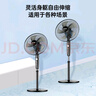 志高（CHIGO）電風(fēng)扇落地扇家用臺式夏天小宿舍遙控立式搖頭工業(yè)大風(fēng)力電扇 16英寸機械五葉三檔定時(shí)1.7米線(xiàn) 曬單實(shí)拍圖