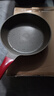 紅廚有鈦天然陶瓷平底鍋不粘鍋無(wú)涂層煎鍋家用煎蛋鍋電磁爐燃氣灶28cm 曬單實(shí)拍圖