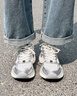 卡帕卡帕女鞋加絨老爹鞋女2023秋冬新款保暖厚底運動(dòng)鞋時(shí)尚休閑棉鞋子 奧運灰149R 【加絨款】 37 曬單實(shí)拍圖