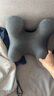 西諾思小酣兒童午睡枕小學(xué)生午睡枕午休枕趴睡神器記憶棉枕頭教室凝膠灰 曬單實(shí)拍圖
