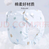 Babyprints尿布兜嬰兒隔尿褲透氣防水防側漏可洗按扣款藍色3條裝大碼 曬單實(shí)拍圖