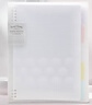 【全網(wǎng)低價(jià)】國譽(yù)(KOKUYO)淡彩曲奇·柔光·A4活頁(yè)本大容量筆記本子記事本附5色分隔頁(yè) 40張 透明 WSG-RUYP60T 曬單實(shí)拍圖