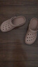 斯凱奇（Skechers）七夕禮物洞洞鞋女士夏季包頭泡泡鞋透氣軟底涼拖鞋休閑鞋111514 曬單實拍圖