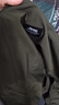 吉普（JEEP）夾克男士外套春秋季立領薄款行政休閑寬松美式衣服男裝 軍綠 3XL 曬單實拍圖