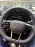 及火真皮汽車(chē)方向盤(pán)套高端牛皮超薄車(chē)把套寶馬奔馳奧迪大眾四季通用 D型透氣【整條頭層牛皮】黑線(xiàn)款 曬單實(shí)拍圖