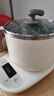 小熊（Bear）電煮鍋 電蒸鍋 小電鍋 宿舍多功能鍋 304不銹鋼 0涂層可預約保溫家用 蒸煮一體 DRG-C12N7 配蒸籠 曬單實(shí)拍圖