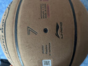 李寧（LI-NING）籃球7號成人pu翻毛設計籃球室內外比賽兒童學(xué)生標準訓練7號籃球 曬單實(shí)拍圖