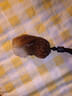 可玉可求 孤品和田玉貔貅手把件 糖白玉母子貔貅把玩件可做小擺件 品牌珠寶 曬單實(shí)拍圖