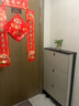 家世華（JIA SHI HUA）超薄入戶(hù)門(mén)鞋柜家用門(mén)口2023新款進(jìn)門(mén)一體靠墻翻斗式大容量收納柜 輕奢灰70*17*120【單層放鞋】 曬單實(shí)拍圖
