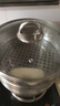 樂扣樂扣（LOCK&LOCK）不銹鋼蒸鍋 家用大容量蒸鍋28CM二層蒸鍋湯鍋套裝組合電磁爐鍋具 曬單實拍圖