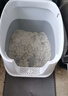 樂(lè )優(yōu)派貓砂盆全封閉大號貓廁所防外濺貓屎盆貓沙盆貓便盆 灰白 曬單實(shí)拍圖