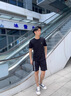 奧康男鞋秋季2025新款牛仔帆布鞋潮流厚底增高板鞋男士百搭休閑鞋 熊貓黑 41 曬單實(shí)拍圖