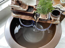 流水趣陶瓷金魚(yú)缸大號庭院院子門(mén)海睡蓮缸荷花缸老式大水缸流水循環(huán)擺件 套組】水到渠成（中號缸50cm套 曬單實(shí)拍圖