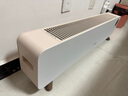 美的（Midea）石墨烯踢腳線(xiàn)取暖器 家用電熱電暖器立式語(yǔ)音遙控節能電暖氣片浴室防水暖風(fēng)機移動(dòng)地暖 HDS22QHR 曬單實(shí)拍圖