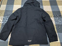 美津濃（MIZUNO）戶(hù)外夾克男連帽梭織透氣情侶鋒衣加絨加厚加棉外套男上衣 曬單實(shí)拍圖