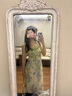 EIA一堯【花開(kāi)半夏】新中式復古提花連衣裙女夏開(kāi)衫吊帶裙兩件套 小個(gè)子 連衣裙【中高彈】 XL （120斤—130斤） 曬單實(shí)拍圖