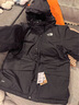 北面（The North Face）羽絨服男山地夾克600蓬鵝絨填充秋季上新|89Z0 JK3/宇宙黑 XL /180 曬單實(shí)拍圖