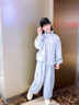 BSOUNDALE國際品牌女童秋裝運動(dòng)套裝2025新款洋氣女孩兒童春秋沖鋒外套 藍色 130 cm 曬單實(shí)拍圖
