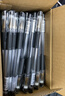 得力（deli）60支辦公中性筆簽字筆水筆 0.5mm子彈頭黑色33109 辦公用品 曬單實(shí)拍圖