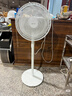 格力（GREE）電風(fēng)扇家用大風(fēng)量五葉立式落地扇 客廳宿舍定時(shí)轉頁(yè)扇搖頭循環(huán)對流換氣扇可升降機械電扇 FD-4012 白色 曬單實(shí)拍圖