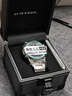 卡西歐（CASIO）手表男GSHOCK鋼鐵黑暗之心時尚藍(lán)牙太陽能防水運動學(xué)生電子表禮物 GST-B400CD-1A3 建議黑銀綠 曬單實拍圖
