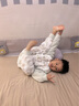 i-baby恒溫嬰兒睡袋秋冬兒童防踢被寶寶防驚跳睡袋分腿舒適絨兔花語(yǔ)120 曬單實(shí)拍圖