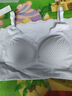 淑仁澤孕婦哺乳背心內衣外穿免穿文胸產(chǎn)后喂奶防走光哺乳吊帶6055藍XXL 曬單實(shí)拍圖
