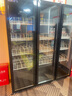 新飛（Frestec）網(wǎng)紅商用啤酒柜保鮮柜風(fēng)冷無(wú)霜全屏柜酒吧冰箱KTV冰柜雙門(mén)冷藏飲料蛋糕酒水展示柜 網(wǎng)紅三門(mén)輕奢款1500*600*1800 曬單實(shí)拍圖
