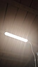 督牌護眼臺燈宿舍燈LED臺燈充電磁吸大學(xué)生寢室書(shū)桌學(xué)習床頭閱讀燈 【充電款-酷斃白】充電線(xiàn) 曬單實(shí)拍圖