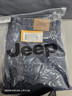 吉普（JEEP）休閑褲男春秋季直筒褲子男士寬松潮流工裝褲男褲 深灰 4XL 曬單實(shí)拍圖