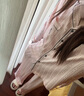 維多利亞的秘密（Victoria's Secret）田曦薇同款 宅度假水光綢家居服絲滑涼感長(cháng)袖長(cháng)褲睡衣套裝 曬單實(shí)拍圖