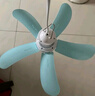 海納斯（HANASS）電風(fēng)扇/小吊扇 輕音辦公吊扇 學(xué)生伴侶宿舍床頭蚊帳床上 五葉迷你小風(fēng)扇 M2-660 曬單實拍圖