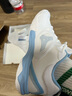 李寧（LI-NING）羽毛球鞋減震耐磨變色龍6 LITE男女同款6代羽毛球訓練鞋 男女同款變色龍6LITE白 43.5 (275mm) 曬單實(shí)拍圖