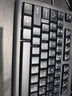 雙飛燕（A4TECH) WK-100 有線(xiàn)鍵盤(pán) 辦公打字用薄膜鍵盤(pán)筆記本外接臺式電腦通用鍵盤(pán)104鍵 USB接口 黑色 曬單實(shí)拍圖