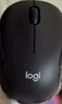 羅技（Logitech）M185鼠標 無(wú)線(xiàn)鼠標 辦公鼠標 對稱(chēng)鼠標 黑色灰邊 帶無(wú)線(xiàn)2.4G接收器 曬單實(shí)拍圖