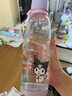 杯具熊（BEDDYBEAR）運(yùn)動(dòng)水杯夏季塑料水杯女生大容量健身耐高溫學(xué)生杯子730ML酷洛米 曬單實(shí)拍圖