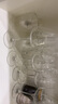 MUMU水晶紅酒杯套裝高檔家用勃艮第高腳杯子醒酒器酒具6支裝 曬單實(shí)拍圖