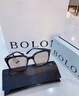 BOLON暴龍眼鏡25年新品墨鏡男王鶴棣同款太陽鏡送男女友七夕禮物BL3203 【明星同款】C10 亮黑色-偏光 曬單實拍圖
